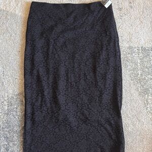 Abercrombie and Fitch black lace skirt